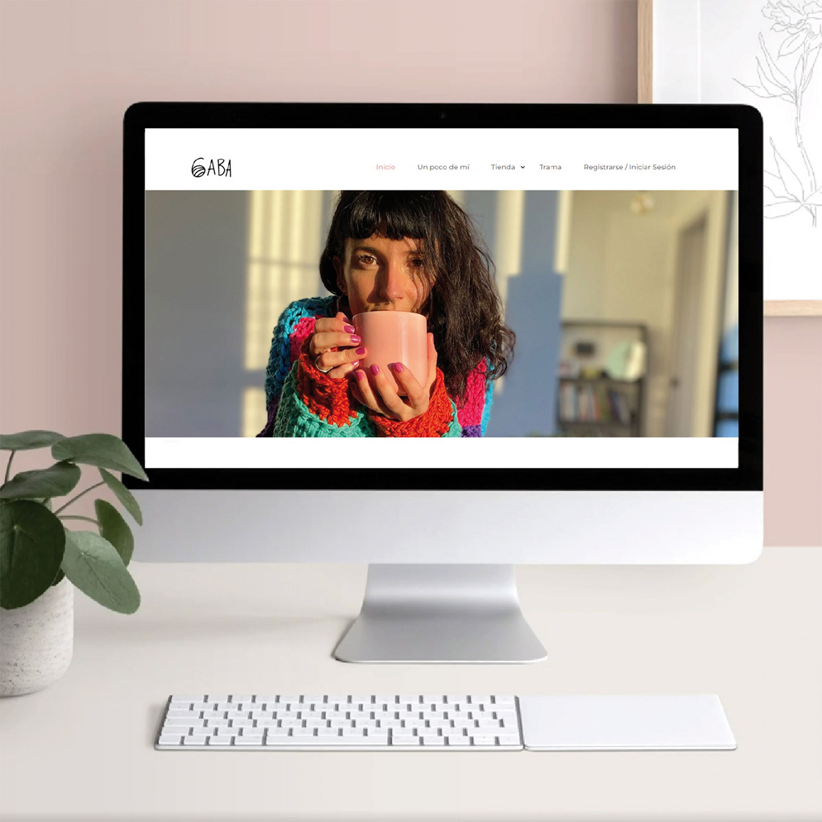 Trabajo de diseño web para Gabateje, estudio de diseño web